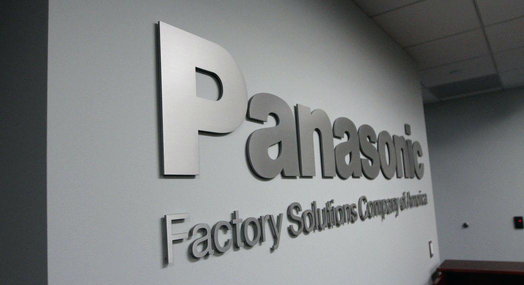biển hiệu của công ty panasonic