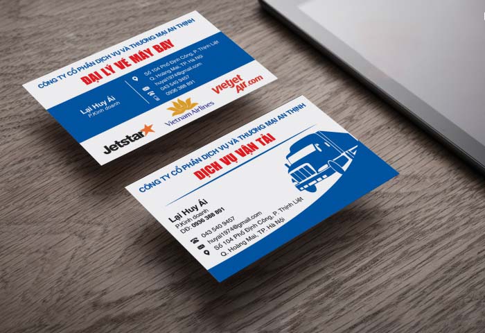 Mẫu card visit dịch vụ đẹp và sang trọng