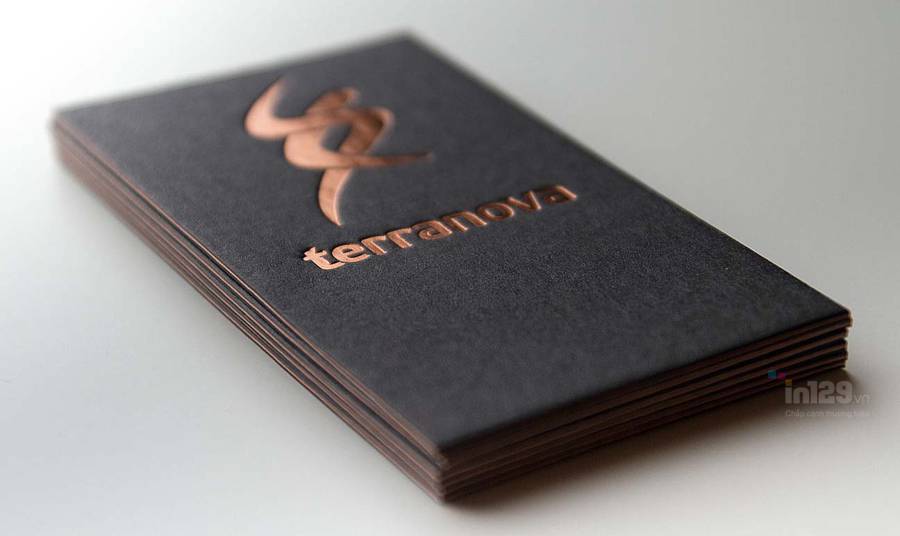in card visit ép kim