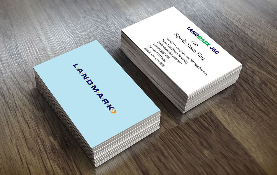 Mẫu card visit lịch sự, chuyên nghiệp và sang trọng