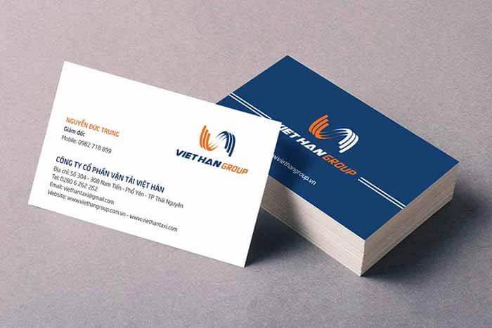 Mẫu danh thiếp đơn giản mà đẹp