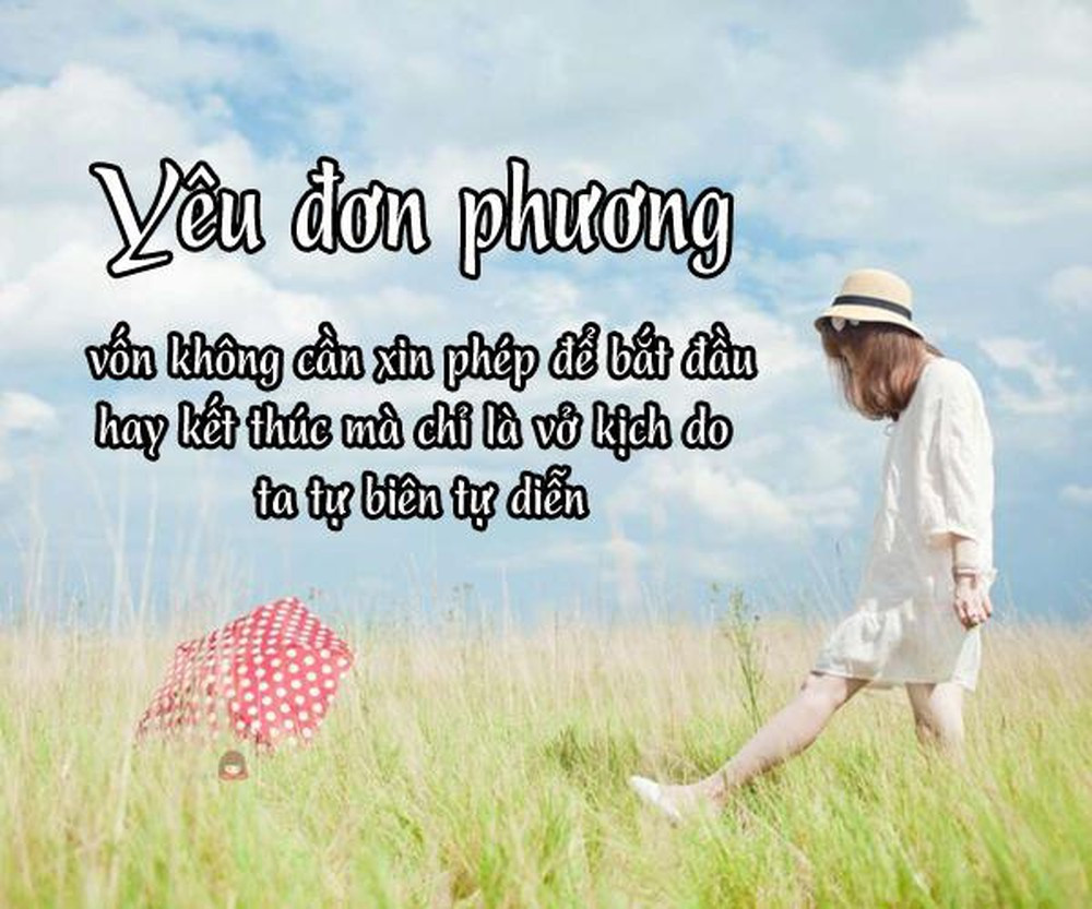 Câu nói hay về tình yêu đơn phương