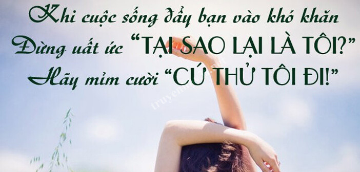 những câu nói hay về cuộc sống tươi đẹp