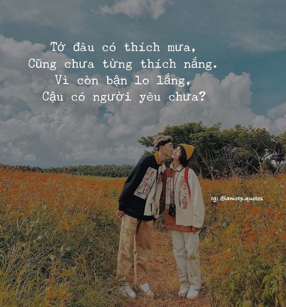 Cap thả thính bằng thơ