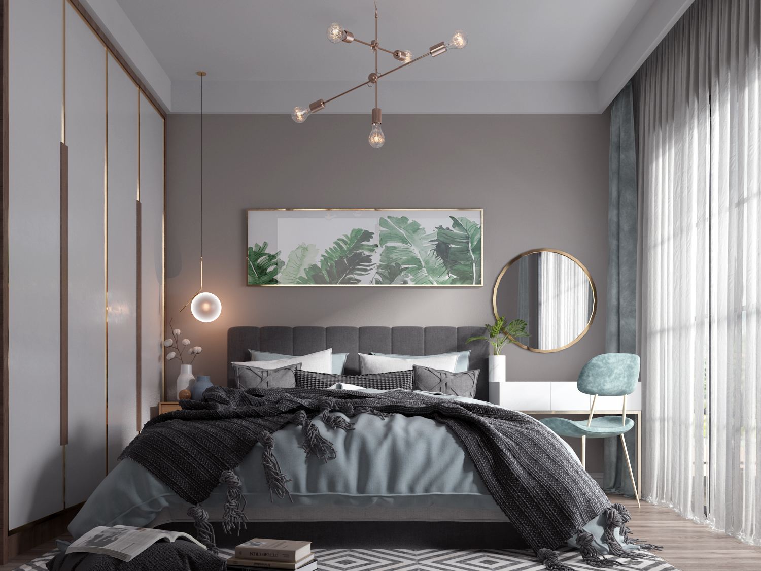 phòng ngủ đẹp thiết kế độc lạ