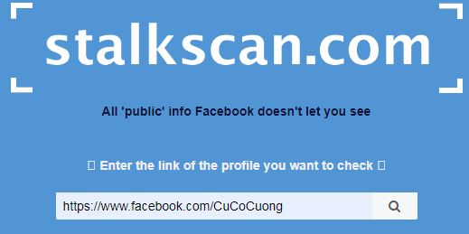cách dùng stalkcan