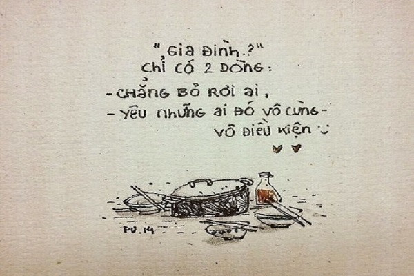 Status buồn về cuộc sống gia đình khó khăn thử thách đáng để suy ngẫm