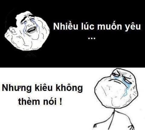 Stt bựa và chất về tình yêu cuộc sống
