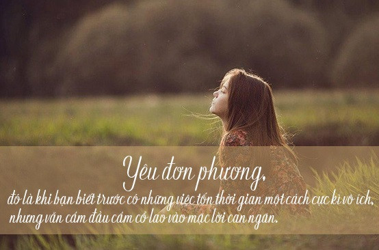 Stt tình yêu đơn phương