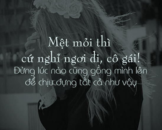 Stt chán nản muốn chết