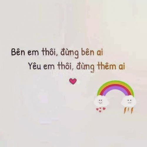 Stt cute dễ thương