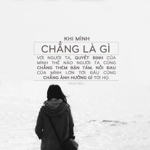 stt đau khổ về cuộc sống