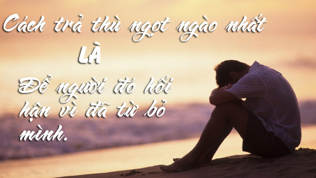 Những stt đau khổ, stt dằn vặt trong tình yêu