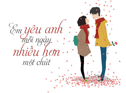 Stt em yêu anh nhiều lắm