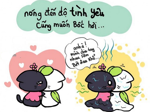 stt hài hước về mùa hè