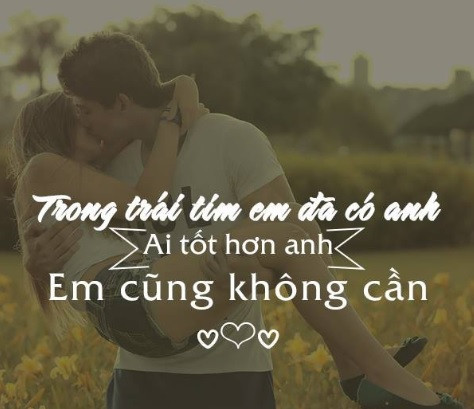 Stt hạnh phúc khi yêu