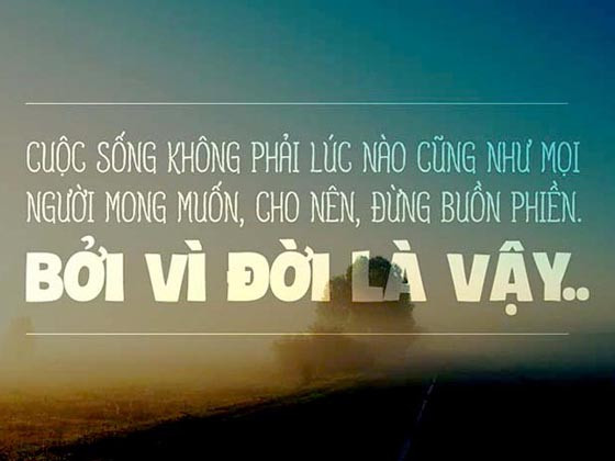 stt mệt mỏi với cuộc sống hiện tại