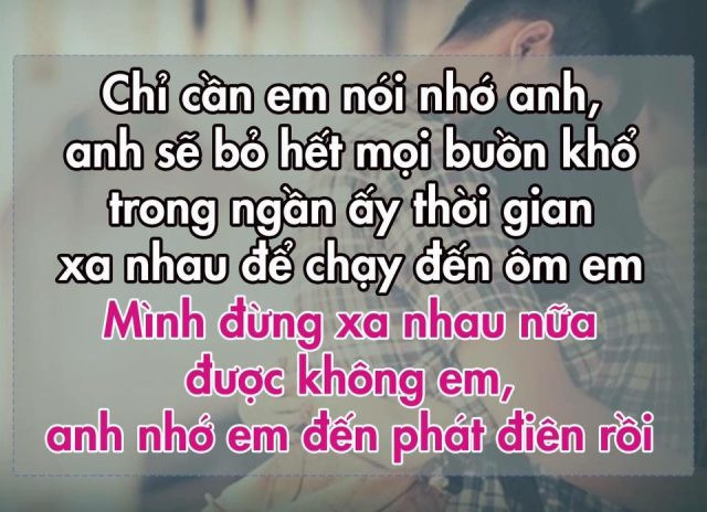 Stt nhớ người yêu