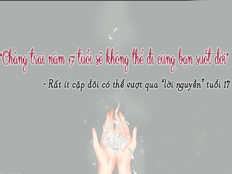 Stt thanh xuân tuổi 17