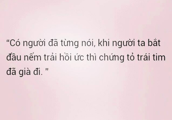 Tôi đã già