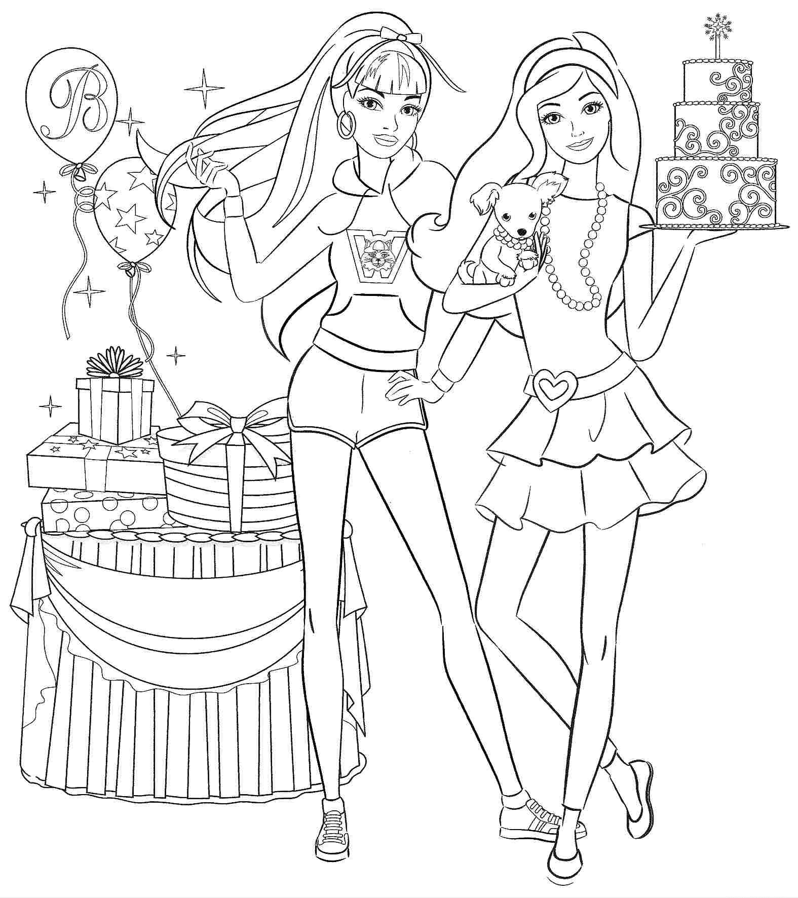 Tranh tô màu những nàng công chúa Winx