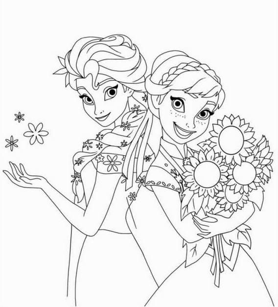 Tranh công chúa barbie cười tươi