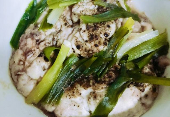 Cháo óc heo chưng cách thủy