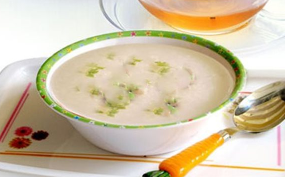Cháo óc heo cà rốt
